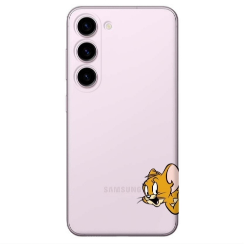 Samsung S23 Jerry 2 Transparent Silicone TPU Θήκη