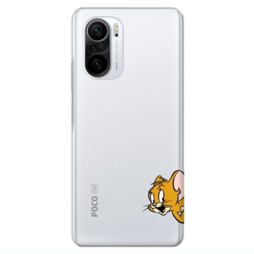 Xiaomi Poco F3 Jerry 2 Transparent Silicone TPU Θήκη