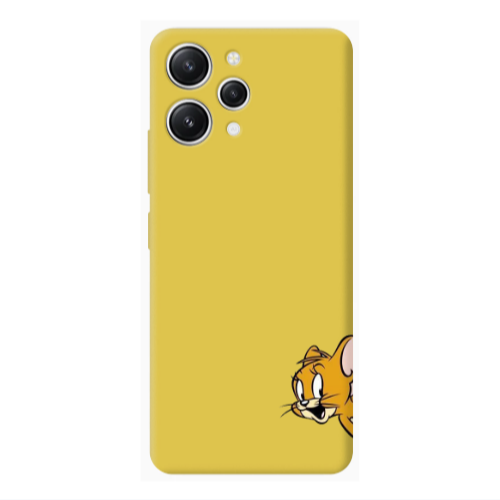 Xiaomi Redmi 12 Jerry 2 Yellow Colored Silicone TPU Θήκη