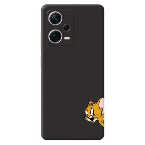 Xiaomi Poco X5 Jerry 2 Black Colored Silicone TPU Θήκη