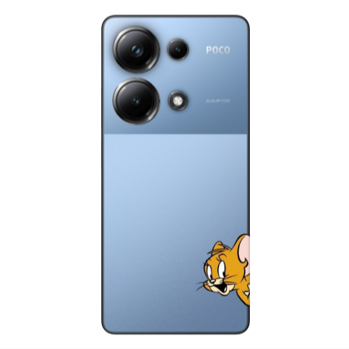 Xiaomi Poco M6 Pro 4G Jerry 2 Transparent Silicone TPU Θήκη