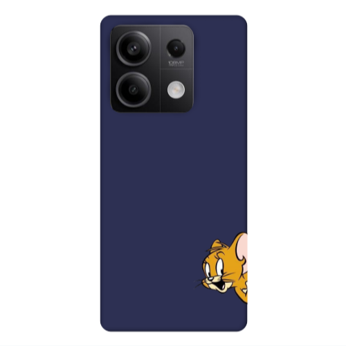 Xiaomi Redmi Note 13Pro 5G Jerry 2 Dark blue Colored Silicone TPU Θήκη