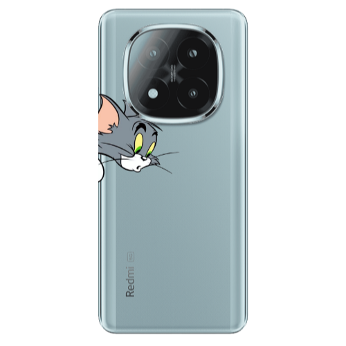 Xiaomi Redmi Note 14 Pro + 5g Tom 1 Transparent Silicone TPU Θήκη