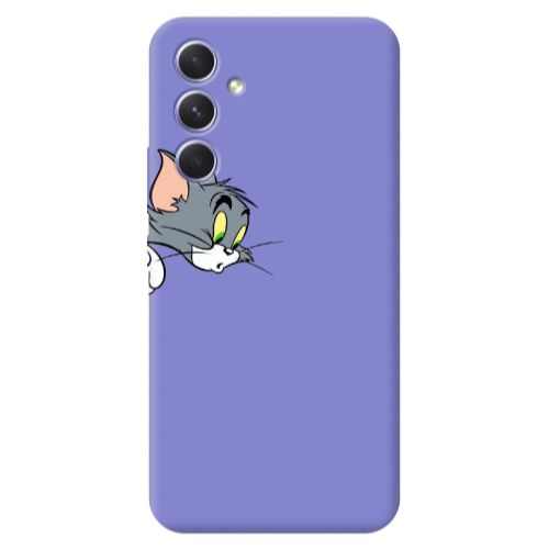 Samsung A36 Tom 1 Purple Colored Silicone TPU Θήκη