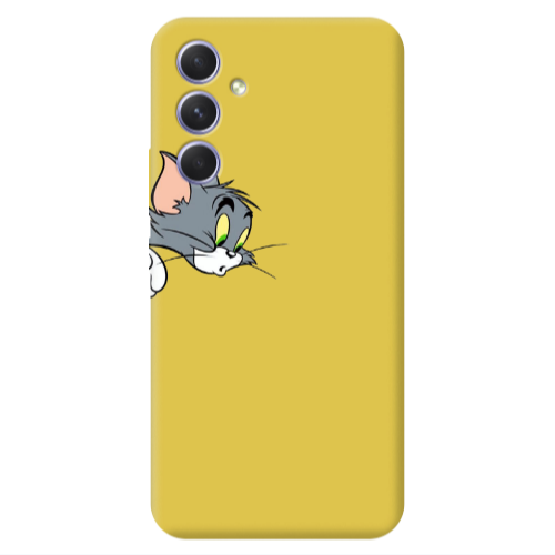 Samsung A36 Tom 1 Yellow Colored Silicone TPU Θήκη