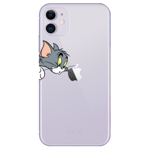 Apple iPhone 11  Tom 1 Transparent Silicone TPU Θήκη