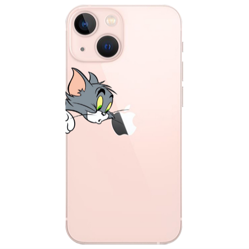 Apple iPhone 13 Tom 1 Transparent Silicone TPU Θήκη