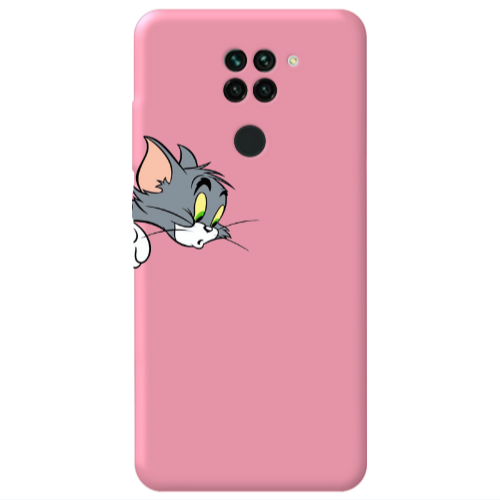Xiaomi Redmi Note 9 Tom 1 Pink Colored Silicone TPU Θήκη