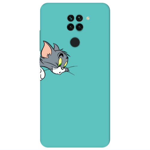 Xiaomi Redmi Note 9 Tom 1 Turquoise Colored Silicone TPU Θήκη
