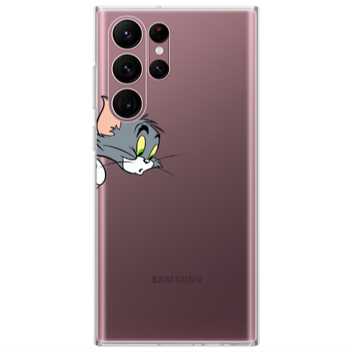 Samsung S22 Ultra Tom 1 Transparent Silicone TPU Θήκη