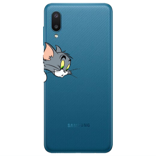 Samsung A02 Tom 1 Transparent Silicone TPU Θήκη