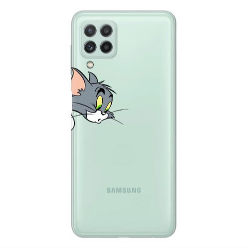 Samsung A22 4G Tom 1 Transparent Silicone TPU Θήκη