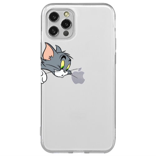 Apple iPhone 12 Pro Tom 1 Transparent Silicone TPU Θήκη