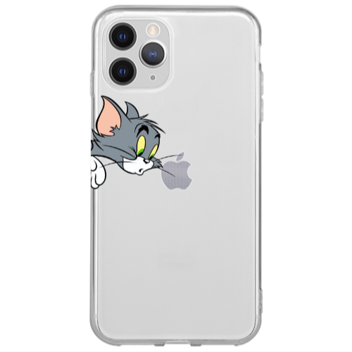 Apple iPhone 11 Pro Max Tom 1 Transparent Silicone TPU Θήκη