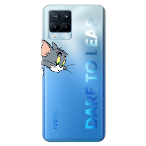 Realme 8 Pro Tom 1 Transparent Silicone TPU Θήκη