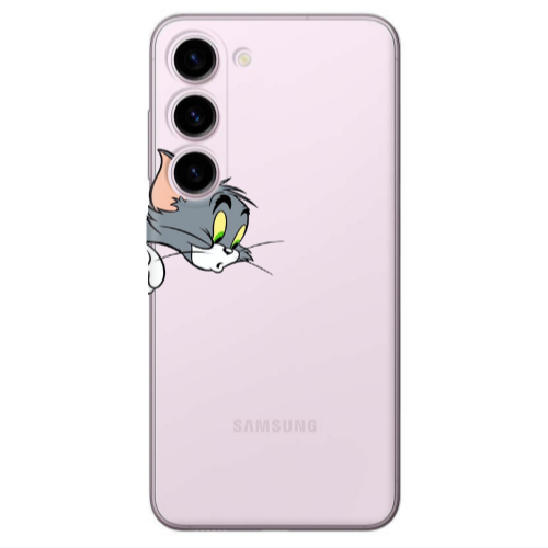 Samsung S23 Plus Tom 1 Transparent Silicone TPU Θήκη