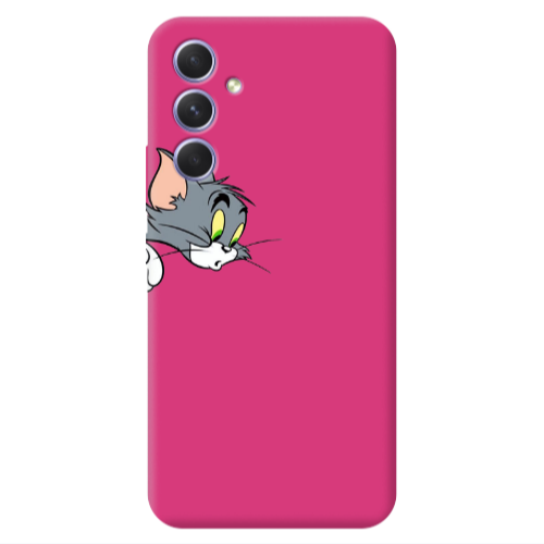 Samsung A54 Tom 1 Fuchsia Colored Silicone TPU Θήκη