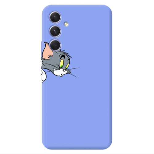 Samsung A54 Tom 1 Light Purple Colored Silicone TPU Θήκη