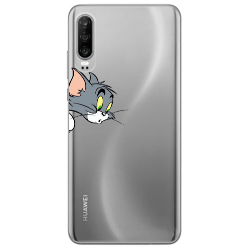 Huawei P30 Tom 1 Transparent Silicone TPU Θήκη