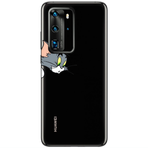 Huawei P40 Pro Tom 1 Transparent Silicone TPU Θήκη