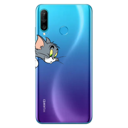 Huawei P30 Lite Tom 1 Transparent Silicone TPU Θήκη