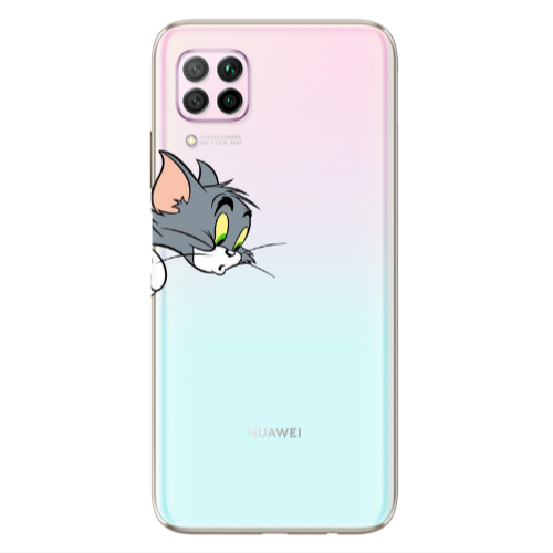 Huawei P40 Lite Tom 1 Transparent Silicone TPU Θήκη