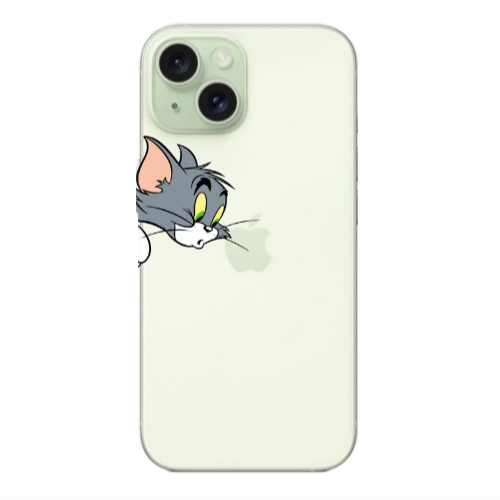Apple iPhone 15 Tom 1 Transparent Silicone TPU Θήκη