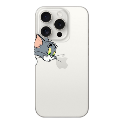 Apple iPhone 15 Pro Tom 1 Transparent Silicone TPU Θήκη
