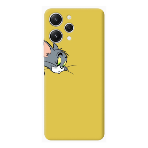 Xiaomi Redmi 12 Tom 1 Yellow Colored Silicone TPU Θήκη