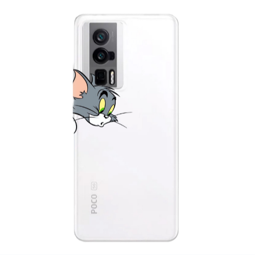 Xiaomi Poco F5 Pro Tom 1 Transparent Silicone TPU Θήκη