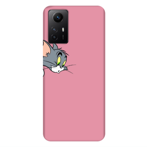Xiaomi Redmi Note 12s Tom 1 Pink Colored Silicone TPU Θήκη