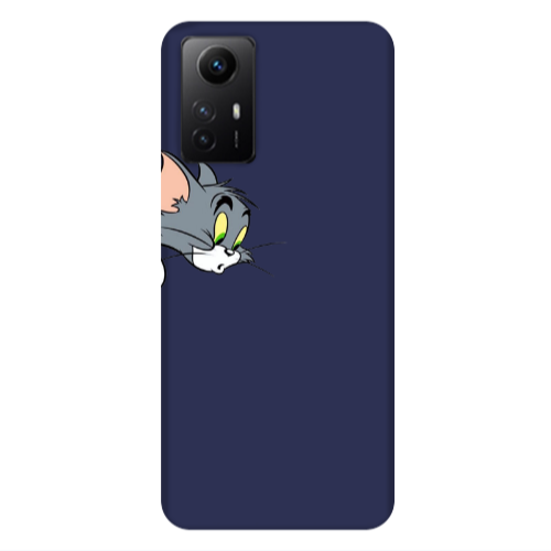 Xiaomi Redmi Note 12s Tom 1 Dark blue Colored Silicone TPU Θήκη