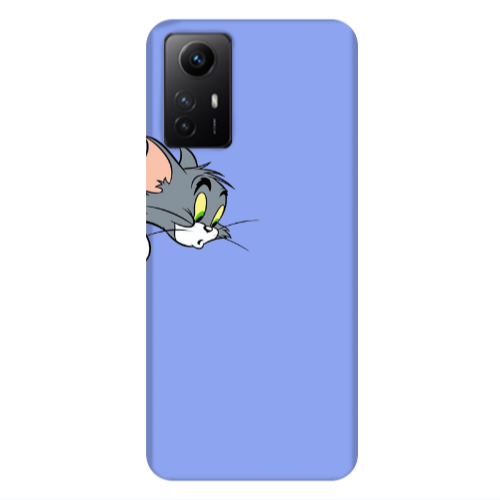 Xiaomi Redmi Note 12s Tom 1 Light Purple Colored Silicone TPU Θήκη