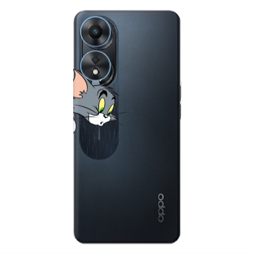Oppo A 98 Tom 1 Transparent Silicone TPU Θήκη