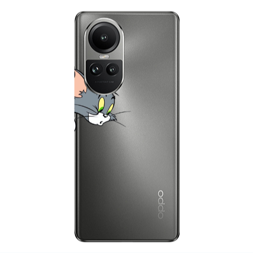 Oppo Reno10 5G Tom 1 Transparent Silicone TPU Θήκη