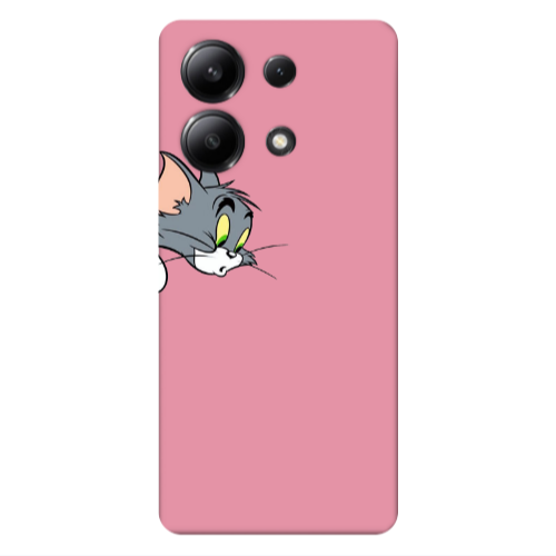 Xiaomi Redmi Note 13 4G Tom 1 Pink Colored Silicone TPU Θήκη