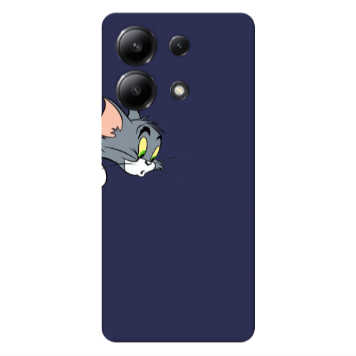 Xiaomi Redmi Note 13 4G Tom 1 Dark blue Colored Silicone TPU Θήκη
