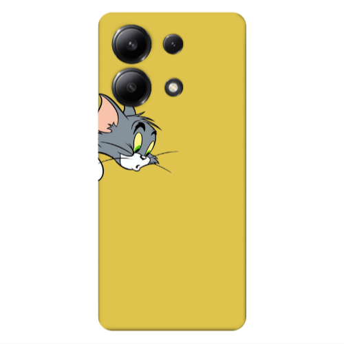 Xiaomi Redmi Note 13 4G Tom 1 Yellow Colored Silicone TPU Θήκη