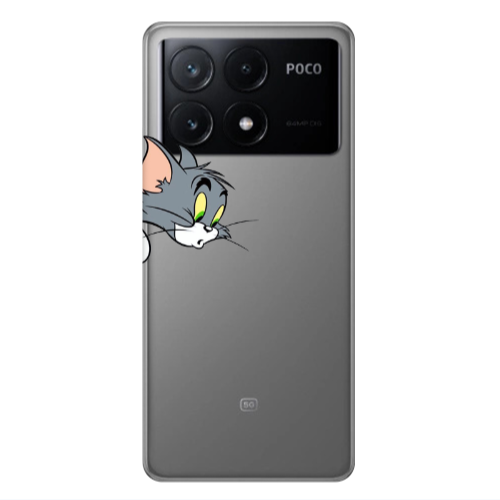 Xiaomi Poco X6Pro 5G Tom 1 Transparent Silicone TPU Θήκη