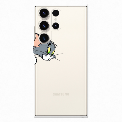 Samsung S24 Ultra Tom 1 Transparent Silicone TPU Θήκη