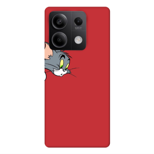 Xiaomi Redmi Note 13Pro 5G Tom 1 Red Colored Silicone TPU Θήκη