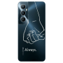 Realme C65 Always Transparent Silicone TPU Θήκη