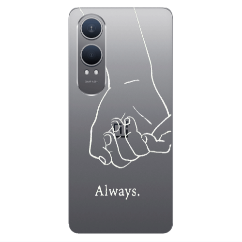 Oneplus Nord Ce 4 lite Always Transparent Silicone TPU Θήκη