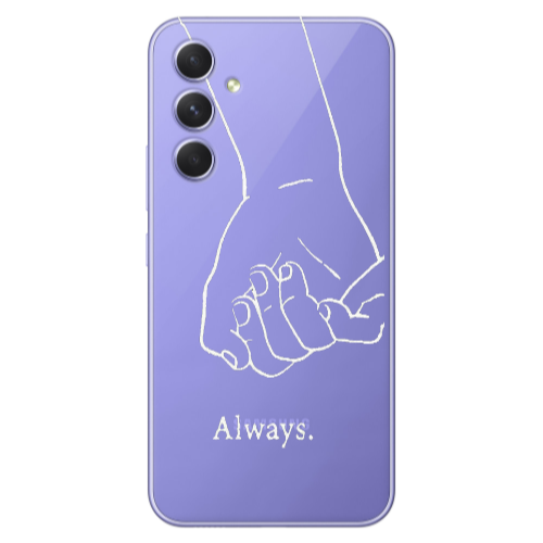 Samsung A36 Always Transparent Silicone TPU Θήκη