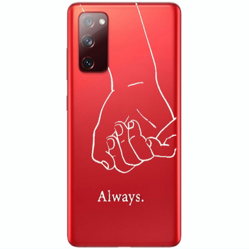 Samsung S20 FE Always Transparent Silicone TPU Θήκη