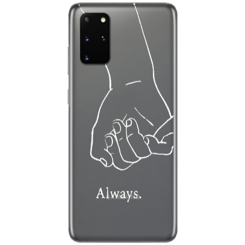 Samsung S20 Plus Always Transparent Silicone TPU Θήκη