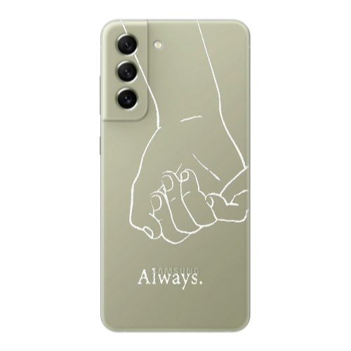 Samsung S22 Always Transparent Silicone TPU Θήκη