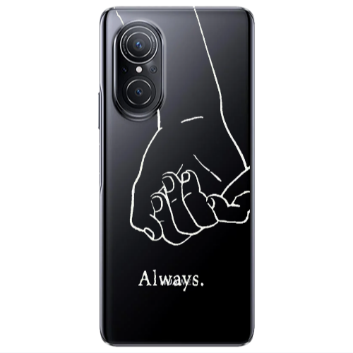 Huawei Nova 9 SE Always Transparent Silicone TPU Θήκη
