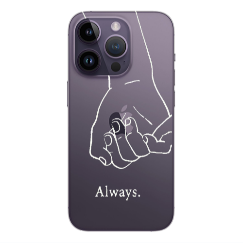 Apple iPhone 14 Pro  Always Transparent Silicone TPU Θήκη