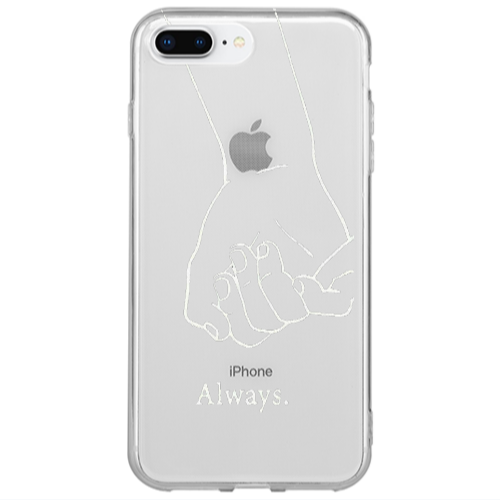 Apple iPhone 7 Plus Always Transparent Silicone TPU Θήκη